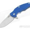 Hinderer Knives Jurassic 3.25" Blue G10 SpearPoint Stonewash