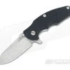 Hinderer Knives Jurassic 3.25" Black G10 SpearPoint Stonewash -Outlet Flippers Store 0441