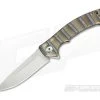 Zero Tolerance 0450 Flame Anodized Ti Flipper -Outlet Flippers Store 0450flamed 2 2