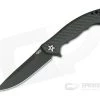 Zero Tolerance 0452GL Glow Carbon Fiber Black DLC S35VN Flipper Sprint Run -Outlet Flippers Store 0452gl