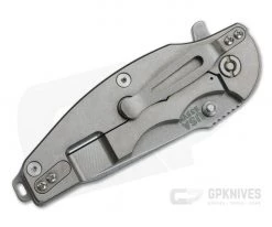 Hinderer Knives Jurassic 3.25" Gray G10 SpearPoint Stonewashed -Outlet Flippers Store 0453 2 1