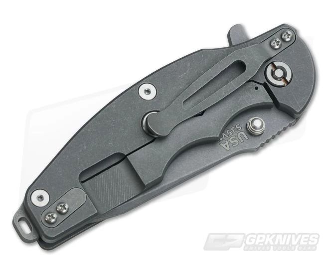 Hinderer Knives Jurassic 3.25" OD Green G10 SpearPoint WF 4 Hinderer Knives Jurassic 3.25" OD Green G10 SpearPoint WF - Image 2