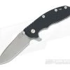 Hinderer Knives XM-18 3.5" Black Spear Point Battle Anthracite DLC Flipper