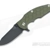 Hinderer Knives Jurassic Black DLC 3.25" OD Green G10 SpearPoint 1 Hinderer Knives Jurassic Black DLC 3.25" OD Green G10 SpearPoint -Outlet Flippers Store 0465