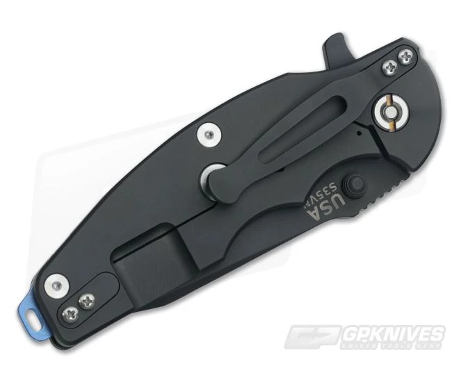 Hinderer Knives Jurassic Black DLC 3.25" Gray/Black XM G10 SpearPoint 4 Hinderer Knives Jurassic Black DLC 3.25" Gray/Black XM G10 SpearPoint - Image 2