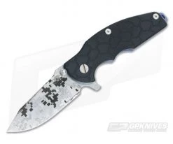 Hinderer Knives Digi Camo Jurassic S35VN Spear Point Battle Blue #067
