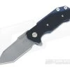 Hinderer Knives Half Track Tanto 20CV Working Finish Black G10 Battle Blue 2 Hinderer Knives Half Track Tanto 20CV Working Finish Black G10 Battle Blue -Outlet Flippers Store 0500 1 1