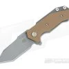 Hinderer Knives Half Track Tanto 20CV Coyote G10 Working Finish 2 Hinderer Knives Half Track Tanto 20CV Coyote G10 Working Finish -Outlet Flippers Store 0504 1 1