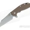 Hinderer Knives XM-24 Brown M390 Wharncliffe Working Finish 1 Hinderer Knives XM-24 Brown M390 Wharncliffe Working Finish -Outlet Flippers Store 0517 1