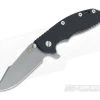 Hinderer Knives XM-18 3.5" Black Harpoon Spanto Working Finish Flipper