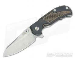Hinderer Knives MP-1 Coyote/Black G10 3.25" Stonewashed Flipper