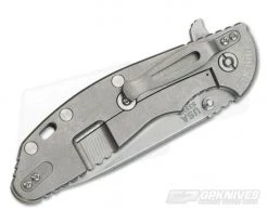 Hinderer Knives XM-24 Skinny Slicer Black G10 Stonewash S35VN Flipper -Outlet Flippers Store 0524 2