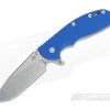 Hinderer Knives XM-24 Skinny Slicer Blue G10 Stonewash S35VN Flipper -Outlet Flippers Store 0525 1