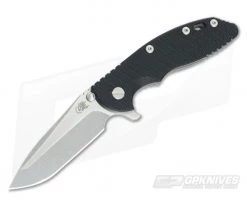 Hinderer Knives XM-18 3.5" GEN 5 Spanto Two-Tone S35VN Working Finish Black
