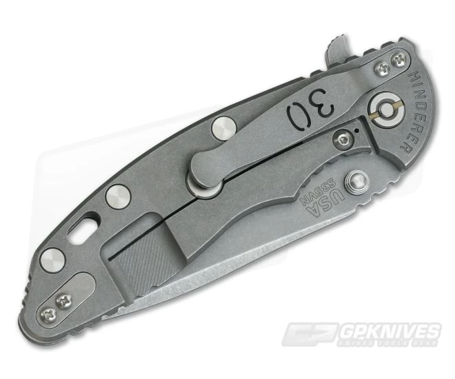 Hinderer Knives XM-18 3.5" 30th Anniversary GEN 5 Spanto Working Finish S35VN Black G10 4 Hinderer Knives XM-18 3.5" 30th Anniversary GEN 5 Spanto Working Finish S35VN Black G10 - Image 2