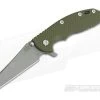 Hinderer Knives XM-18 3.5" GEN 5 Wharncliffe Working Finish 20CV OD Green G10 -Outlet Flippers Store 0591