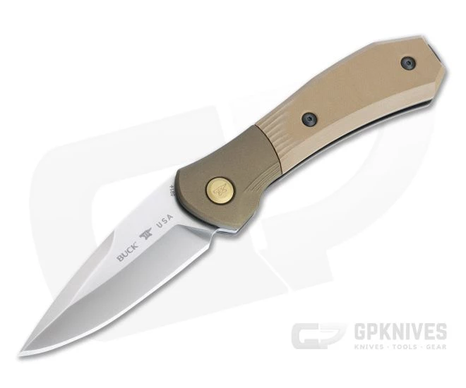 Buck 591 Paradigm Shift S35VN Brown G10 Bolster Lock Automatic Folding Knife 0591BRS 3 Buck 591 Paradigm Shift S35VN Brown G10 Bolster Lock Automatic Folding Knife 0591BRS