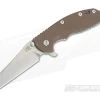 Hinderer Knives XM-18 3.5" GEN 5 Wharncliffe Stonewash 20CV FDE G10