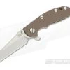 Hinderer XM-18 3" GEN 6 SW 20CV Wharncliffe FDE G10 Bronze Tri-Way Pivot Flipper -Outlet Flippers Store 0594