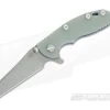 Hinderer XM-18 3" GEN 6 Working Finish 20CV Wharncliffe Translucent G10 Battle Blue Tri-Way Pivot Flipper