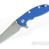 Hinderer XM-18 3" GEN 6 Working Finish 20CV Wharncliffe Blue G10 Battle Blue Tri-Way Pivot Flipper 2 Hinderer XM-18 3" GEN 6 Working Finish 20CV Wharncliffe Blue G10 Battle Blue Tri-Way Pivot Flipper -Outlet Flippers Store 0597