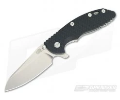 Hinderer XM-18 3.5" GEN 6 Sheepsfoot SW 20CV Black G10 Tri-Way Pivot Flipper