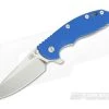 Hinderer XM-18 3.5" GEN 6 Sheepsfoot SW 20CV Blue G10 Tri-Way Pivot Flipper