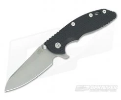 Hinderer XM-18 3.5" GEN 6 Sheepsfoot WF 20CV Black G10 Tri-Way Pivot Flipper