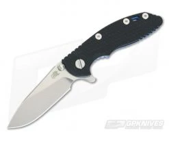 Hinderer XM-18 3" Blue Ti GEN 6 Stonewash 20CV Slicer Black G10 Tri-Way Pivot Flipper