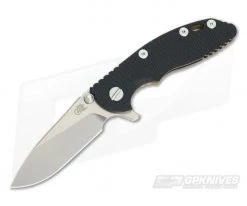 Hinderer XM-18 3" Bronze Ti GEN 6 Stonewash 20CV Slicer Black G10 Tri-Way Pivot Flipper