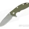 Hinderer XM-18 3" Battle Bronze Ti GEN 6 WF 20CV Slicer OD Green G10 Tri-Way Pivot Flipper