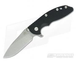 Hinderer XM-18 3.5" GEN 6 Skinny Slicer WF 20CV Black G10 Battle Blue Tri-Way Pivot Flipper