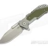 Hinderer Knives Full Track Spear Point 20CV OD Green G10 H.M.B.S. Tri Way Pivot Flipper -Outlet Flippers Store 0648 2