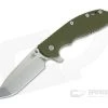 Hinderer Knives XM-24 GEN 6 Tri-Way OD Green Stonewashed 20CV Spanto -Outlet Flippers Store 0655