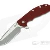 Hinderer Knives XM-24 GEN 6 Tri-Way Red Two-Tone Working Finish 20CV Spanto