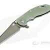 Hinderer Knives XM-18 3.5" Translucent Fatty Wharncliffe Tri-Way Stonewashed DLC Black 20CV -Outlet Flippers Store 0685