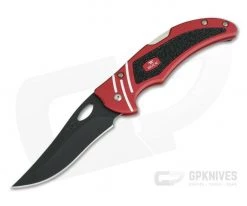 Buck Knives Volt Black Cerakote Red Lock Back Folder 710RDS1