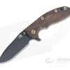Hinderer XM-18 3" Vintage Series GEN 6 Parkerized O1 Spear Point Smooth Walnut Battle Green Tri-Way Pivot Flipper 0765