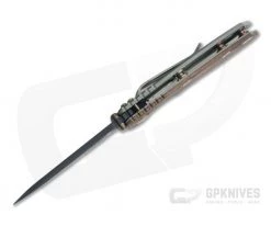 Hinderer XM-18 3" Vintage Series GEN 6 Parkerized O1 Spear Point Smooth Walnut Battle Green Tri-Way Pivot Flipper 0765 7 Hinderer XM-18 3" Vintage Series GEN 6 Parkerized O1 Spear Point Smooth Walnut Battle Green Tri-Way Pivot Flipper 0765 -Outlet Flippers Store 0765 3