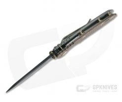 Hinderer XM-18 3" Vintage Series GEN 6 Parkerized O1 Spear Point Textured Walnut Battle Green Tri-Way Pivot Flipper 0767 7 Hinderer XM-18 3" Vintage Series GEN 6 Parkerized O1 Spear Point Textured Walnut Battle Green Tri-Way Pivot Flipper 0767 -Outlet Flippers Store 0767 3