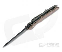 Hinderer XM-18 3" Vintage Series GEN 6 Parkerized O1 Spear Point Smooth Walnut Battle Green Tri-Way Pivot Flipper 0770 -Outlet Flippers Store 0770 3 1