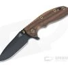 Hinderer XM-18 3" Vintage Series GEN 6 Parkerized O1 Spear Point Smooth Walnut Battle Green Tri-Way Pivot Flipper 0771 -Outlet Flippers Store 0771