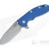 Hinderer Knives XM-18 3.5" Slicer Blue G10 20CV Working Finish Tri-Way Flipper 1 Hinderer Knives XM-18 3.5" Slicer Blue G10 20CV Working Finish Tri-Way Flipper -Outlet Flippers Store 0782