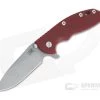 Hinderer Knives XM-18 3.5" Slicer Red G10 20CV Working Finish Tri-Way Flipper 2 Hinderer Knives XM-18 3.5" Slicer Red G10 20CV Working Finish Tri-Way Flipper -Outlet Flippers Store 0784