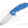 Hinderer XM-18 3.5" Tri-Way Flipper Spanto Stonewashed 20CV Blue G10 0803 2 Hinderer XM-18 3.5" Tri-Way Flipper Spanto Stonewashed 20CV Blue G10 0803 -Outlet Flippers Store 0803 1
