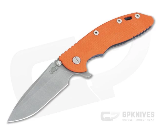 Hinderer XM-18 3.5" Tri-Way Flipper Spanto WF 20CV Orange G10 Battle Blue Frame 0827 3 Hinderer XM-18 3.5" Tri-Way Flipper Spanto WF 20CV Orange G10 Battle Blue Frame 0827