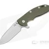 Hinderer XM-18 3.5" OD Green G10 Tri-Way Spear Point SW 20CV Stonewashed Bronze Ti 0838 -Outlet Flippers Store 0838