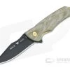 Buck Legacy Sprint Ops Pro LTD Black S45VN Green Micarta Flipper 0842GRSLE -Outlet Flippers Store 0842grsle 1