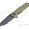 Buck Sprint Ops Flipper Coated S30V Green Canvas Micarta Folder 0843GRS -Outlet Flippers Store 0843grs 1 1