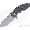 Hinderer Knives Jurassic Working Finish S35VN Spear Point Grey/Black G10 Tri-Way Pivot Flipper 0847 -Outlet Flippers Store 0847